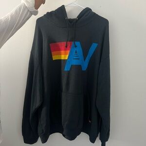 Aviator nation charcoal hoodie in size XL - new only worn once.